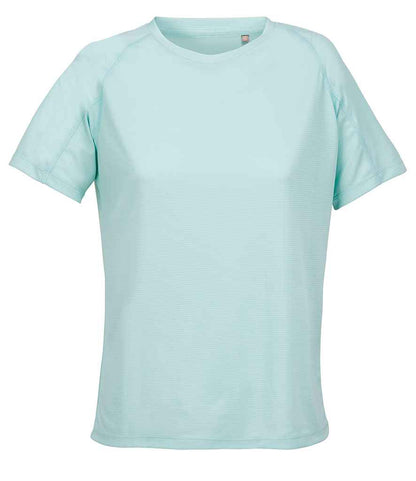 SOL'S ladies vortex ripstop performance t-shirt - arctic blue (04788)