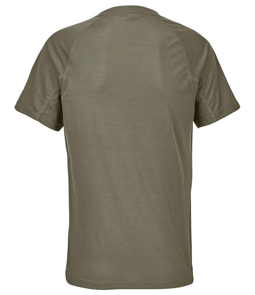 SOL'S ladies vortex ripstop performance t-shirt - army (04788)