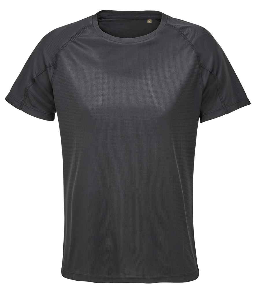 SOL'S ladies vortex ripstop performance t-shirt - black (04788)