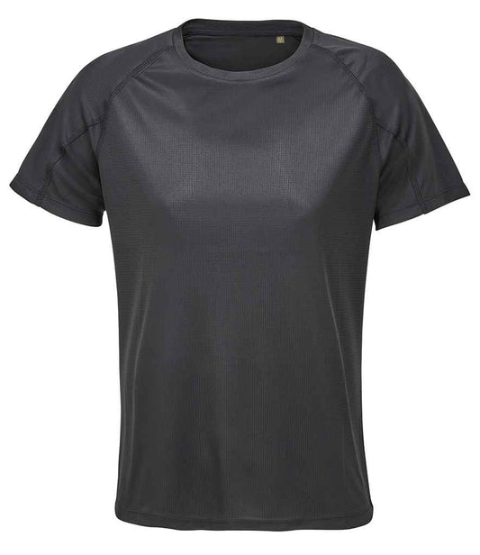 SOL'S ladies vortex ripstop performance t-shirt - black (04788)