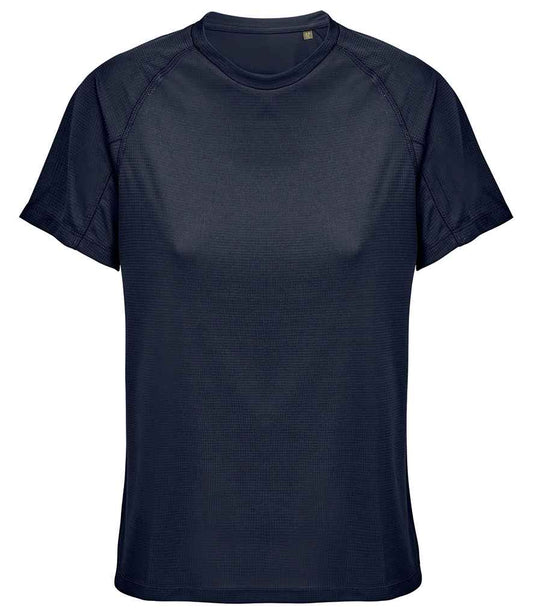 SOL'S ladies vortex ripstop performance t-shirt - french navy (04788)