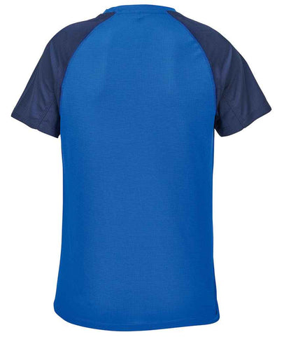 SOL'S ladies vortex ripstop performance t-shirt - french navy/royal blue (04788)