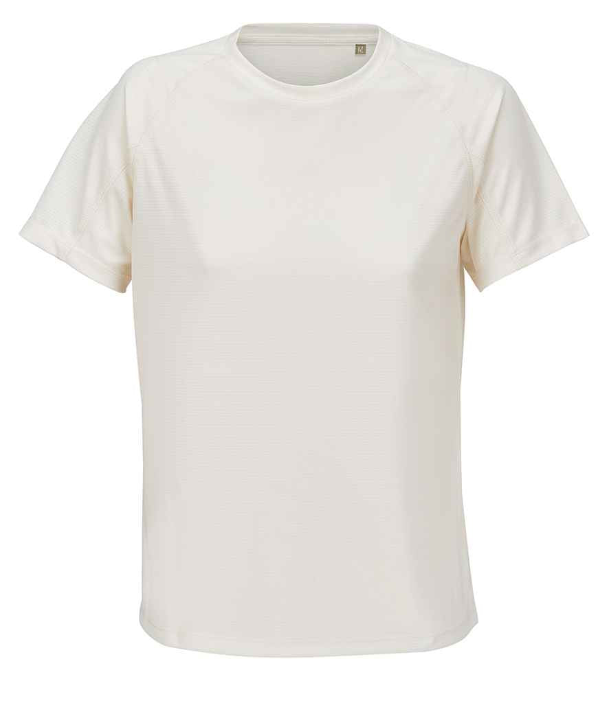 SOL'S ladies vortex ripstop performance t-shirt - off white (04788)
