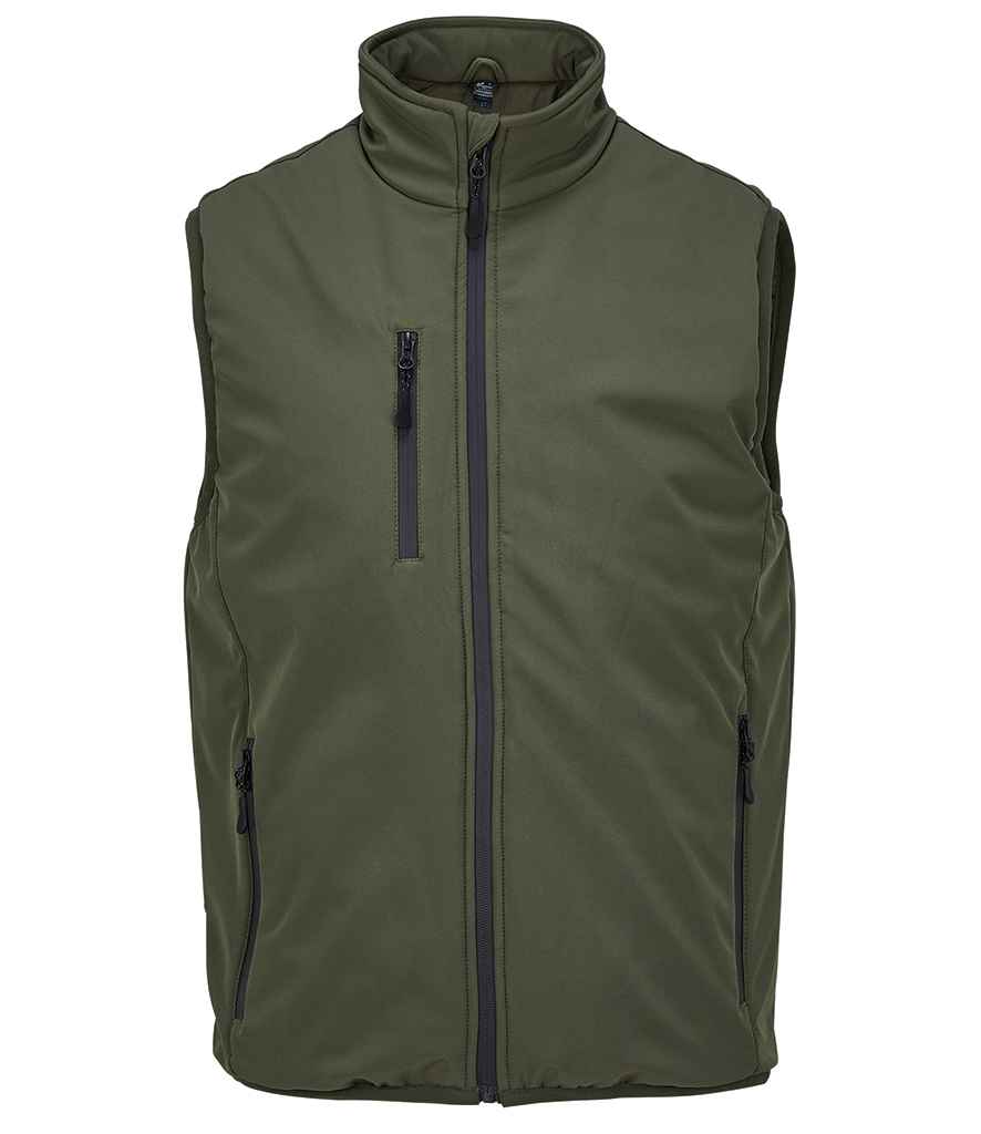 SOL'S unisex falcon padded bodywarmer - army (04809)