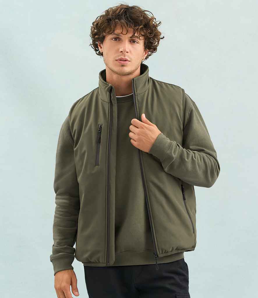 SOL'S unisex falcon padded bodywarmer - army (04809)