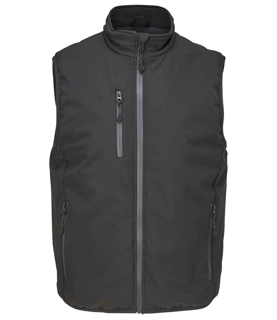 SOL'S unisex falcon padded bodywarmer - black (04809)