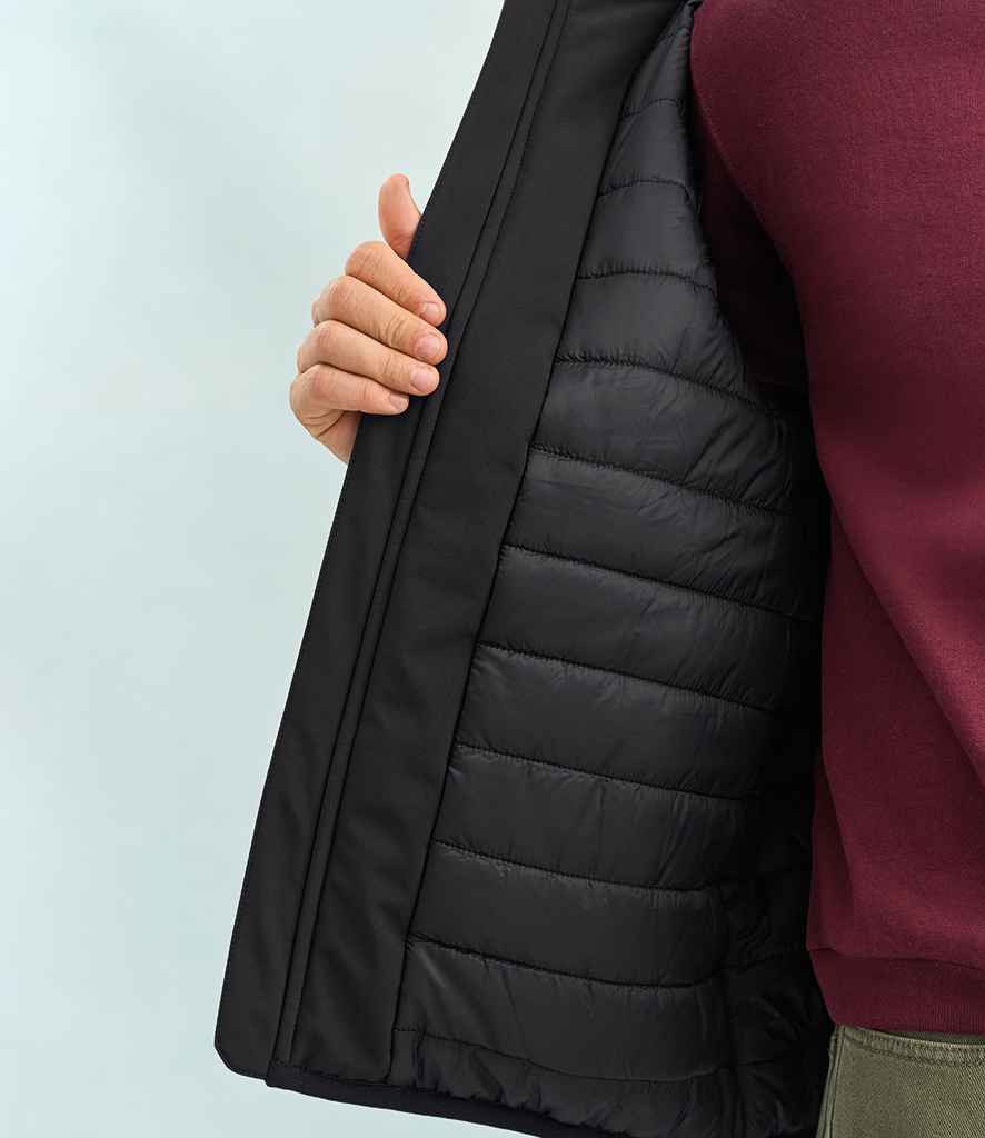 SOL'S unisex falcon padded bodywarmer - black (04809)