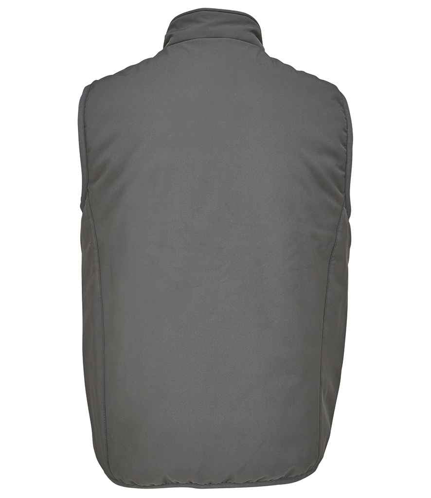 SOL'S unisex falcon padded bodywarmer - charcoal (04809)