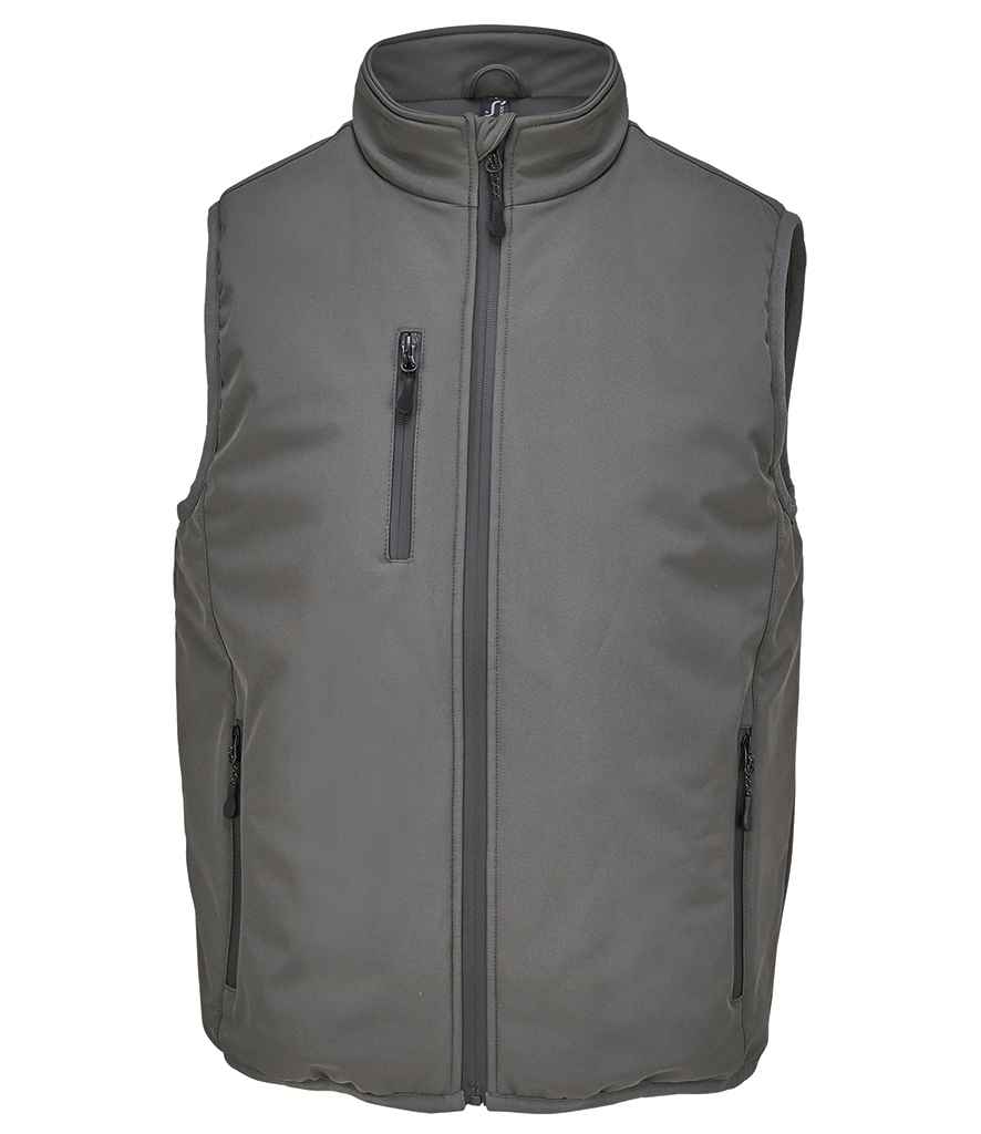 SOL'S unisex falcon padded bodywarmer - charcoal (04809)