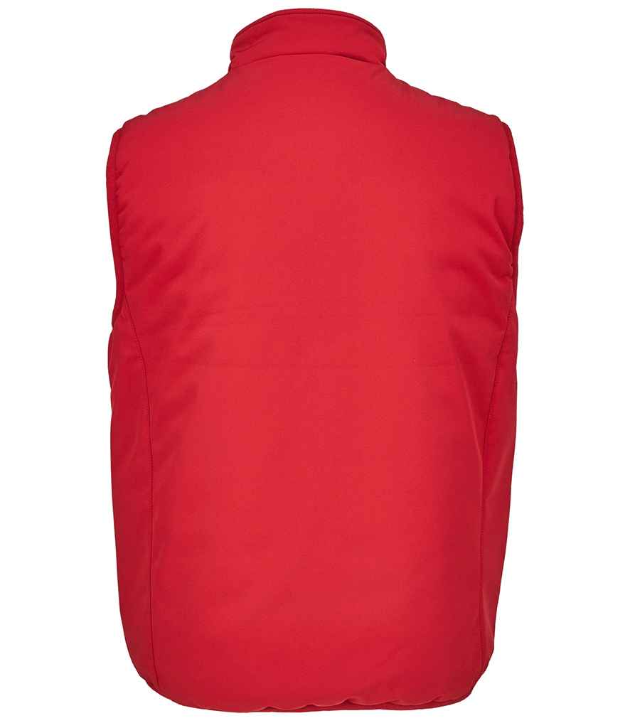 SOL'S unisex falcon padded bodywarmer - pepper red (04809)