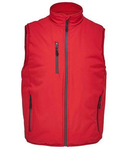 SOL'S unisex falcon padded bodywarmer - pepper red (04809)