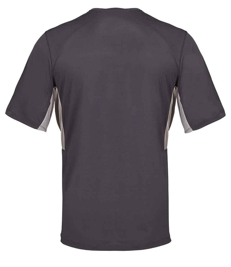 SOL'S unisex storm performance t-shirt - dark grey/light grey (04810)