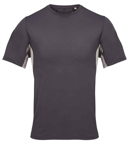 SOL'S unisex storm performance t-shirt - dark grey/light grey (04810)