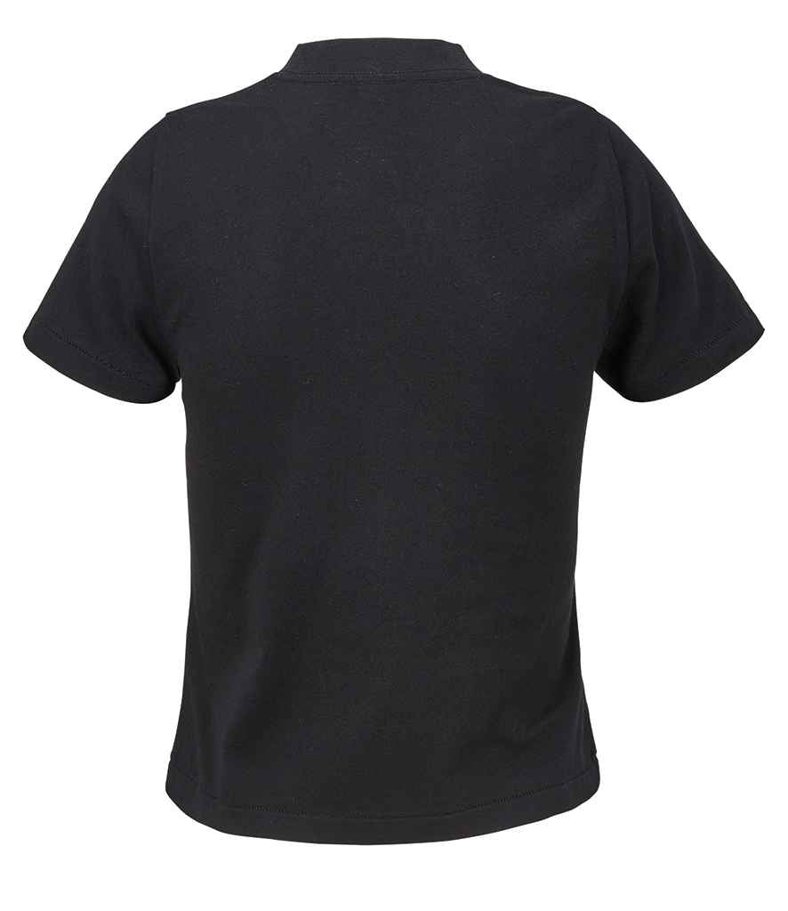 SOL'S ladies lilia low crop t-shirt - deep black (04811)
