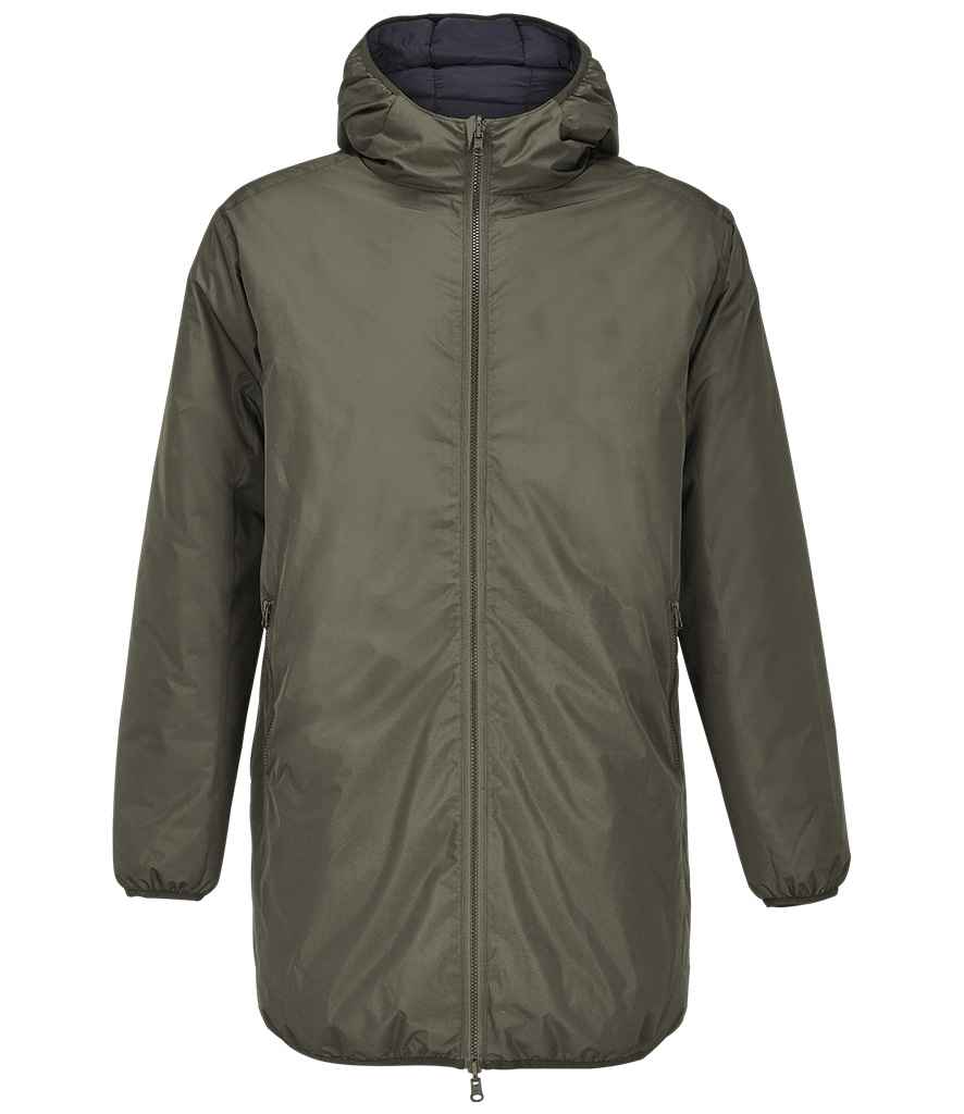 SOL'S unisex reverse parka jacket - army (04815)