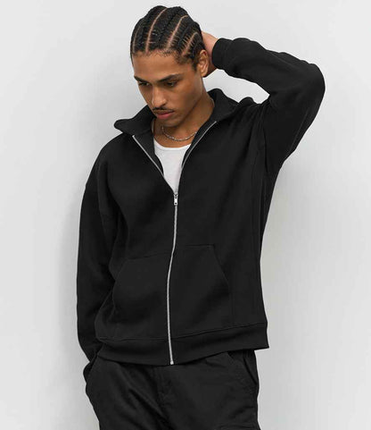 SOL'S unisex jelo zipped hoodie - black (04818)