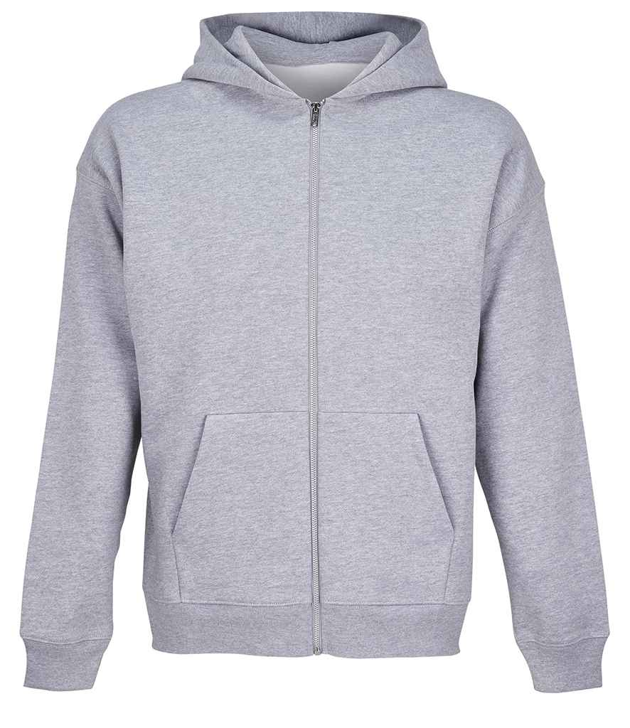 SOL'S unisex jelo zipped hoodie - grey marl (04818)