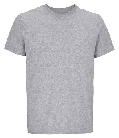 SOL'S unisex lyam premium t-shirt - grey marl (04859)