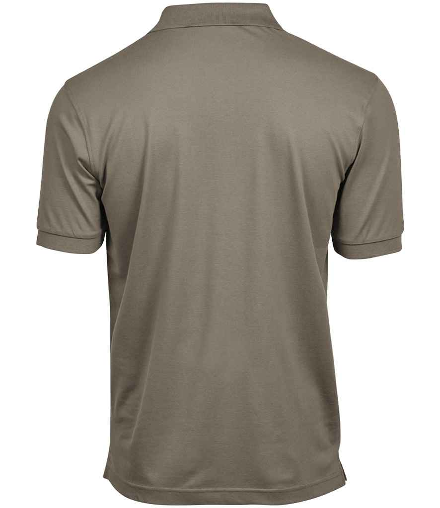 Tee Jays Luxury Stretch Piqué Polo Shirt - BACK