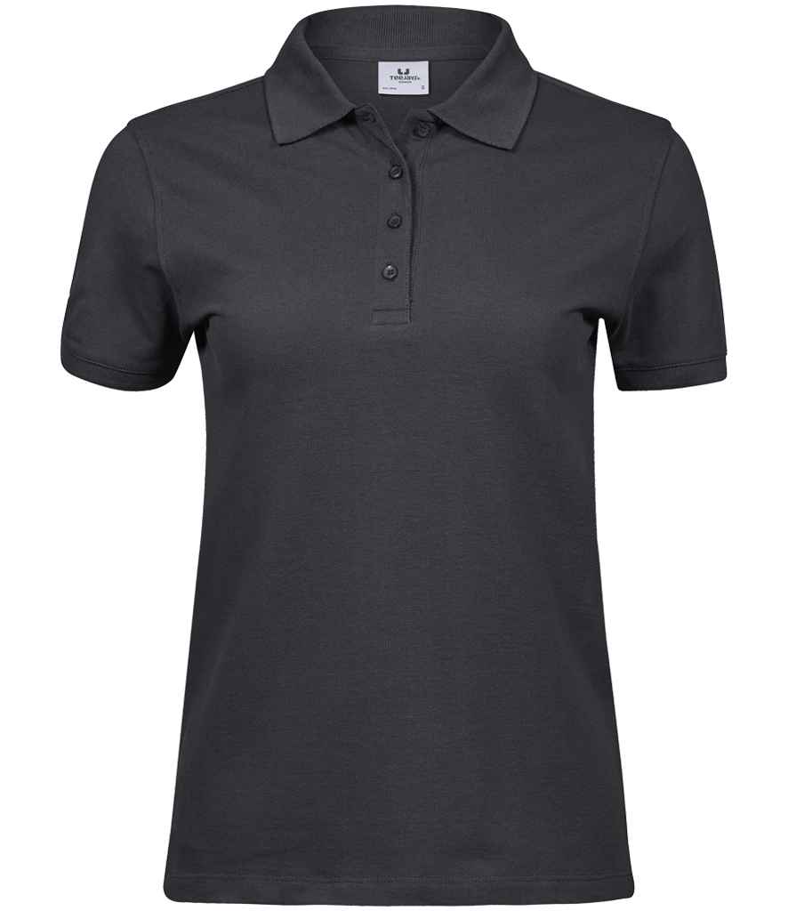 Tee Jays Ladies Heavy Cotton Piqué Polo Shirt - FRONT