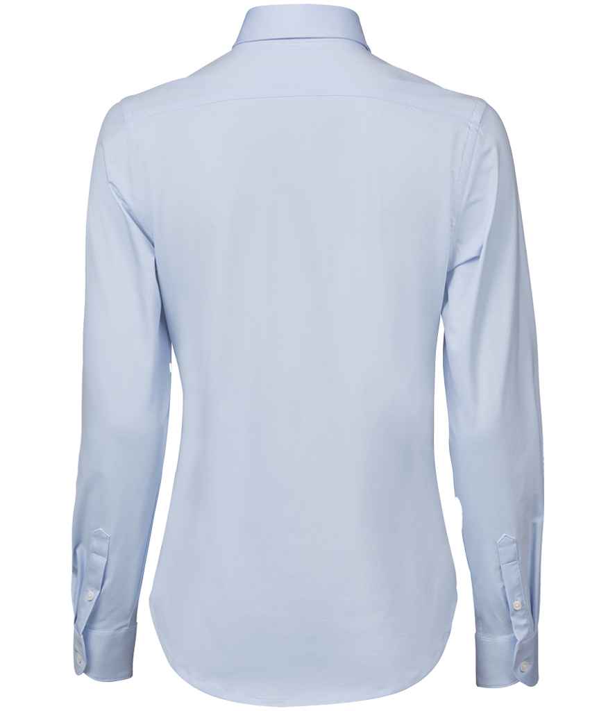 Tee Jays Ladies Active Long Sleeve Stretch Shirt - BACK