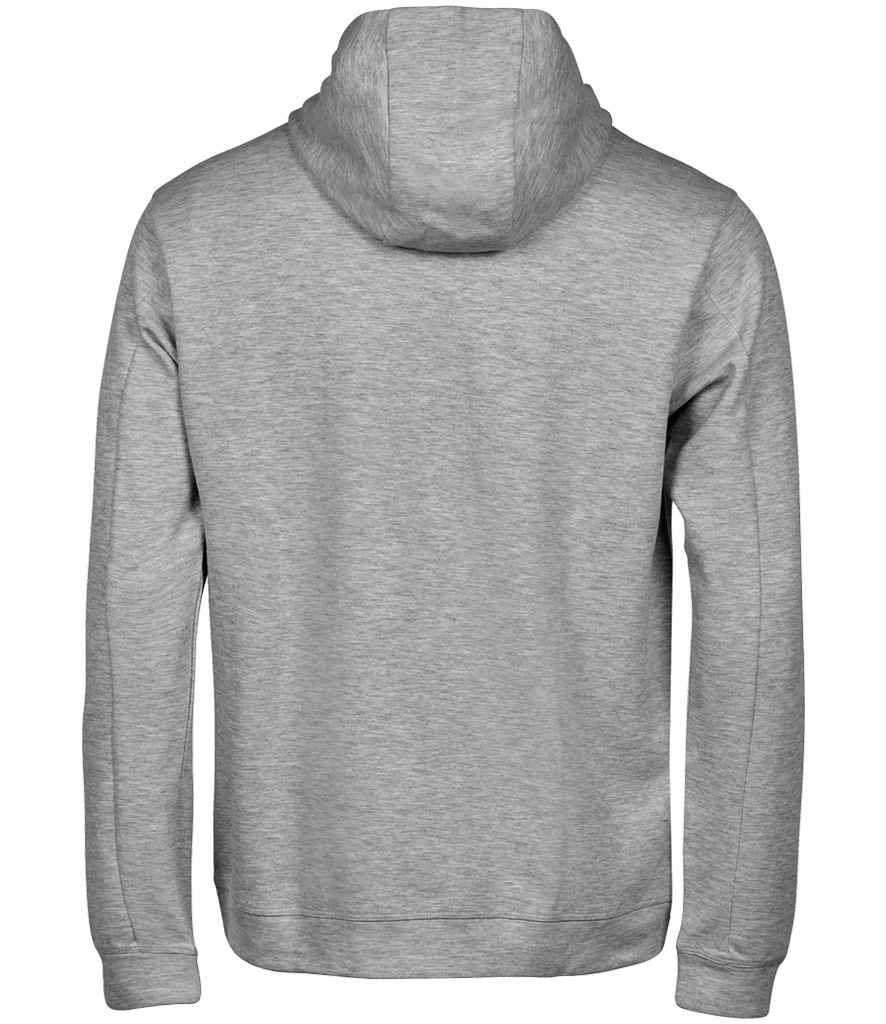 Tee Jays Athletic Hooded Sweatshirt - BACK