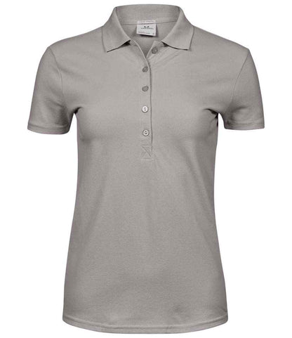 Tee Jays Ladies Luxury Stretch Polo Shirt - FRONT