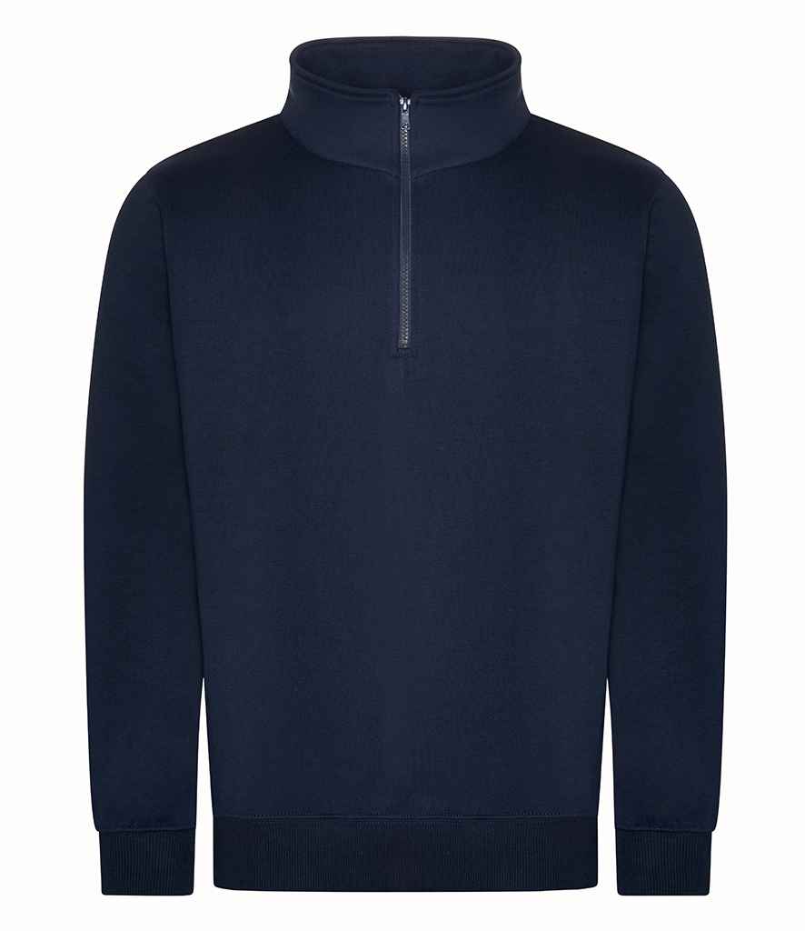 Pro RTX Pro 1/4 Neck Zip Sweatshirt - Navy - front