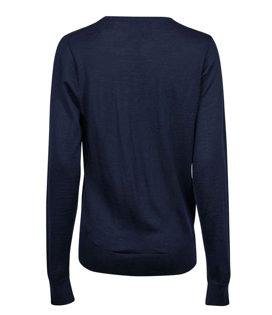 Tee Jays Ladies Crew Neck Sweater - BACK