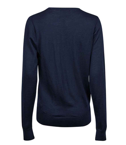 Tee Jays Ladies Crew Neck Sweater - BACK