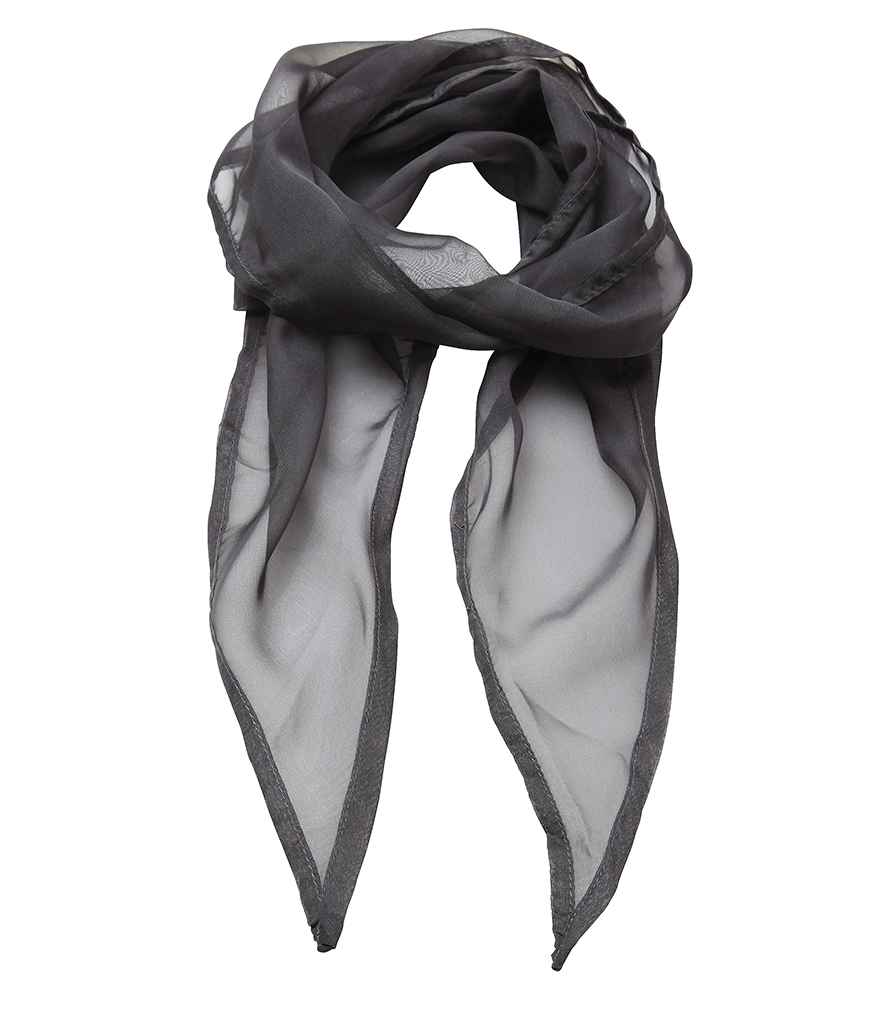 Premier 'Colours' Chiffon Scarf - FRONT