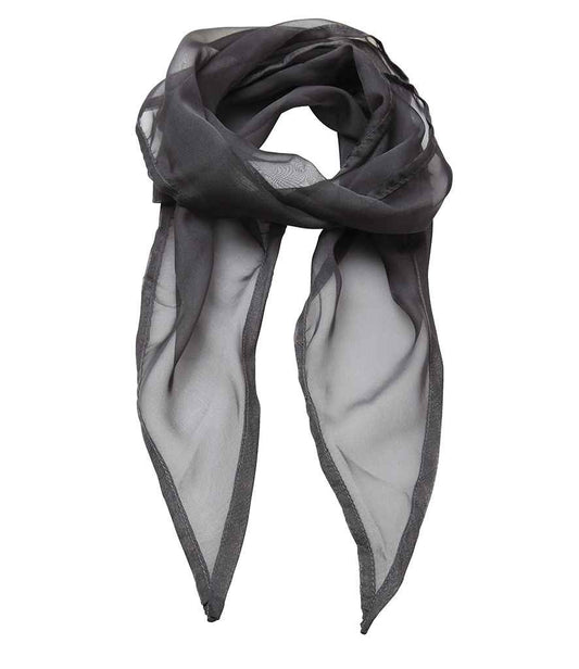 Premier 'Colours' Chiffon Scarf - FRONT