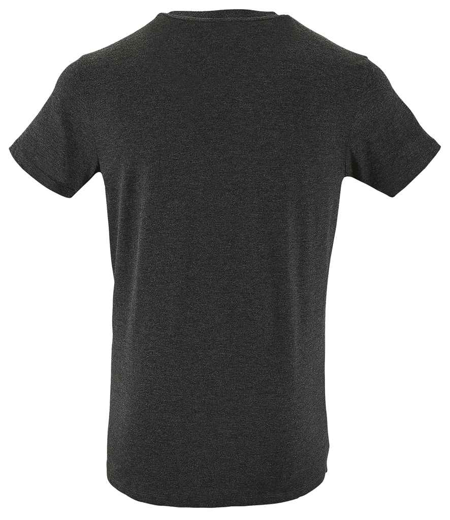 SOL'S SOL'S Regent Fit T-Shirt - Charcoal Marl (10553)