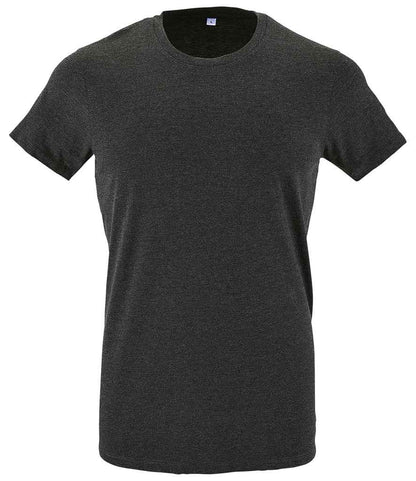 SOL'S SOL'S Regent Fit T-Shirt - Charcoal Marl (10553)