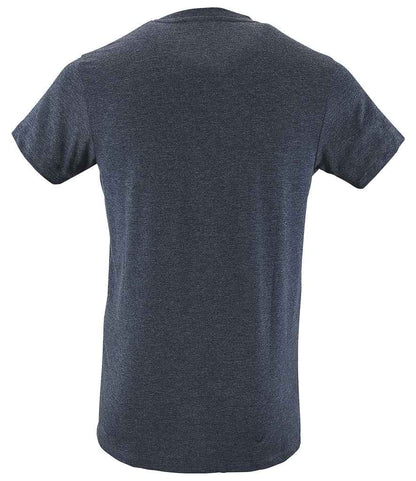 SOL'S SOL'S Regent Fit T-Shirt - Heather Denim (10553)