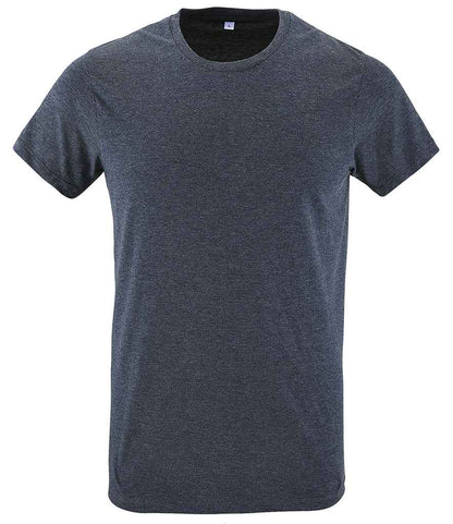 SOL'S SOL'S Regent Fit T-Shirt - Heather Denim (10553)