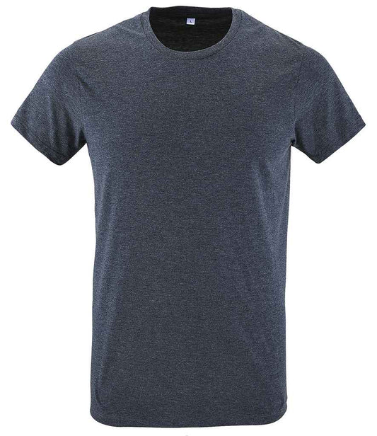 SOL'S SOL'S Regent Fit T-Shirt - Heather Denim (10553)