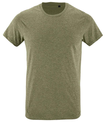 SOL'S SOL'S Regent Fit T-Shirt - Heather Khaki (10553)