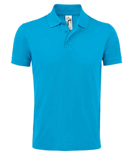 SOL'S SOL'S Prime Poly/Cotton Piqué Polo Shirt - Aqua (10571)