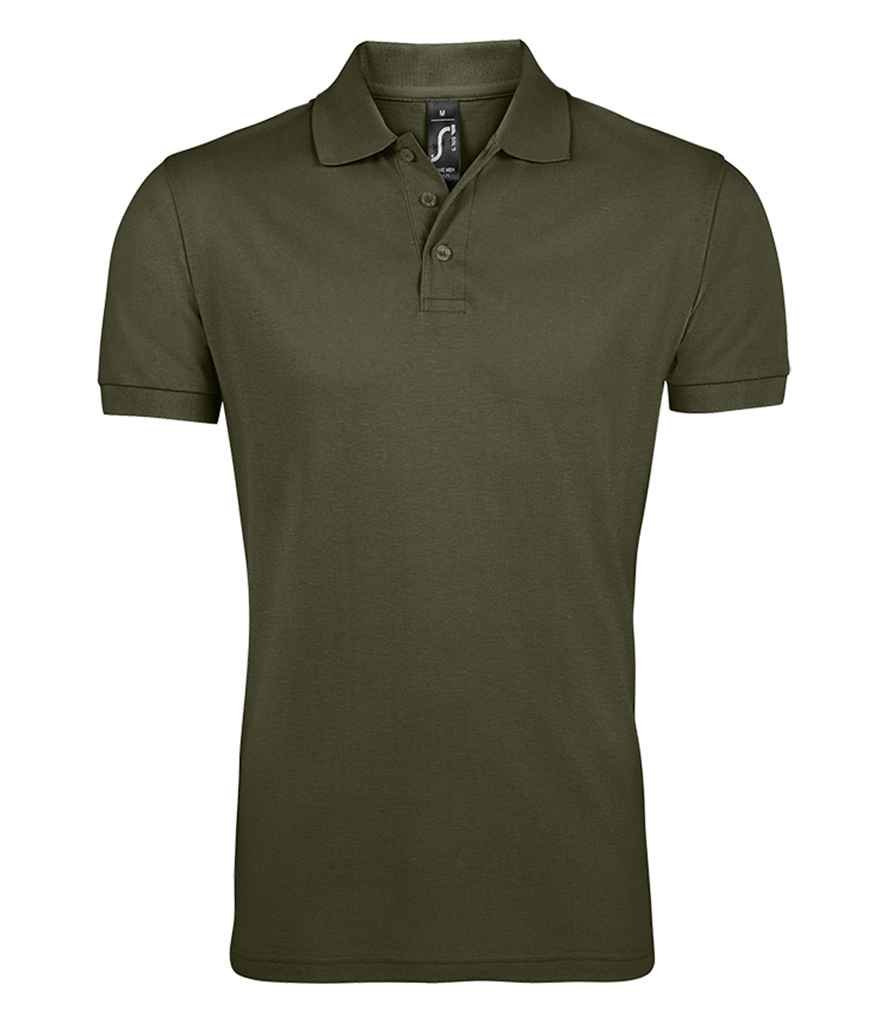 SOL'S SOL'S Prime Poly/Cotton Piqué Polo Shirt - Army (10571)