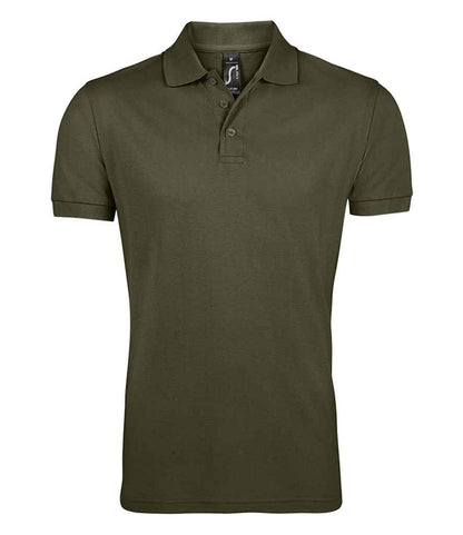 SOL'S SOL'S Prime Poly/Cotton Piqué Polo Shirt - Army (10571)