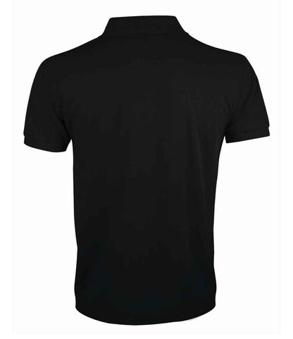 SOL'S SOL'S Prime Poly/Cotton Piqué Polo Shirt - Black (10571)