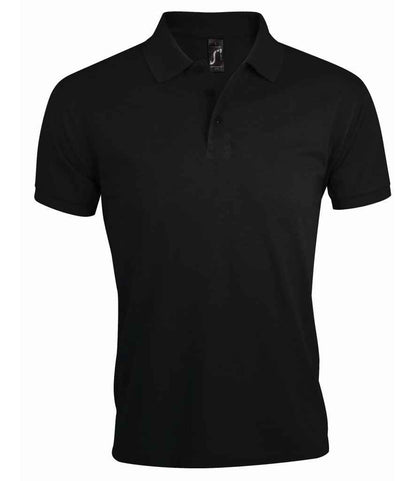 SOL'S SOL'S Prime Poly/Cotton Piqué Polo Shirt - Black (10571)