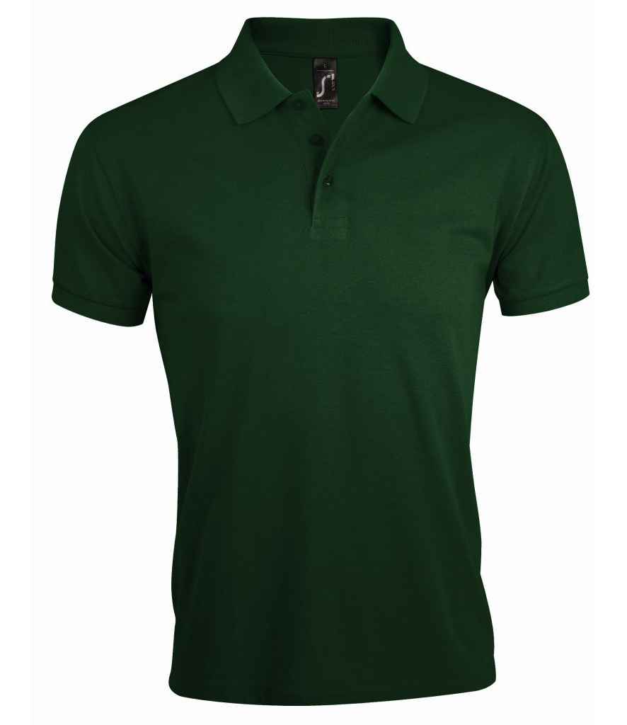 SOL'S SOL'S Prime Poly/Cotton Piqué Polo Shirt - Bottle Green (10571)