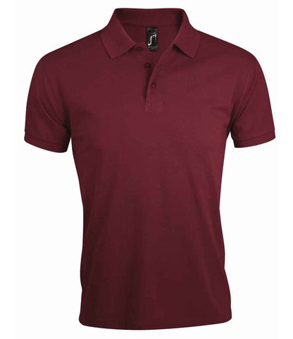 SOL'S SOL'S Prime Poly/Cotton Piqué Polo Shirt - Burgundy (10571)