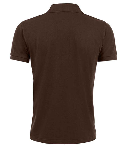 SOL'S SOL'S Prime Poly/Cotton Piqué Polo Shirt - Chocolate (10571)