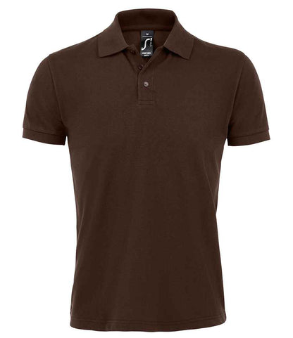 SOL'S SOL'S Prime Poly/Cotton Piqué Polo Shirt - Chocolate (10571)