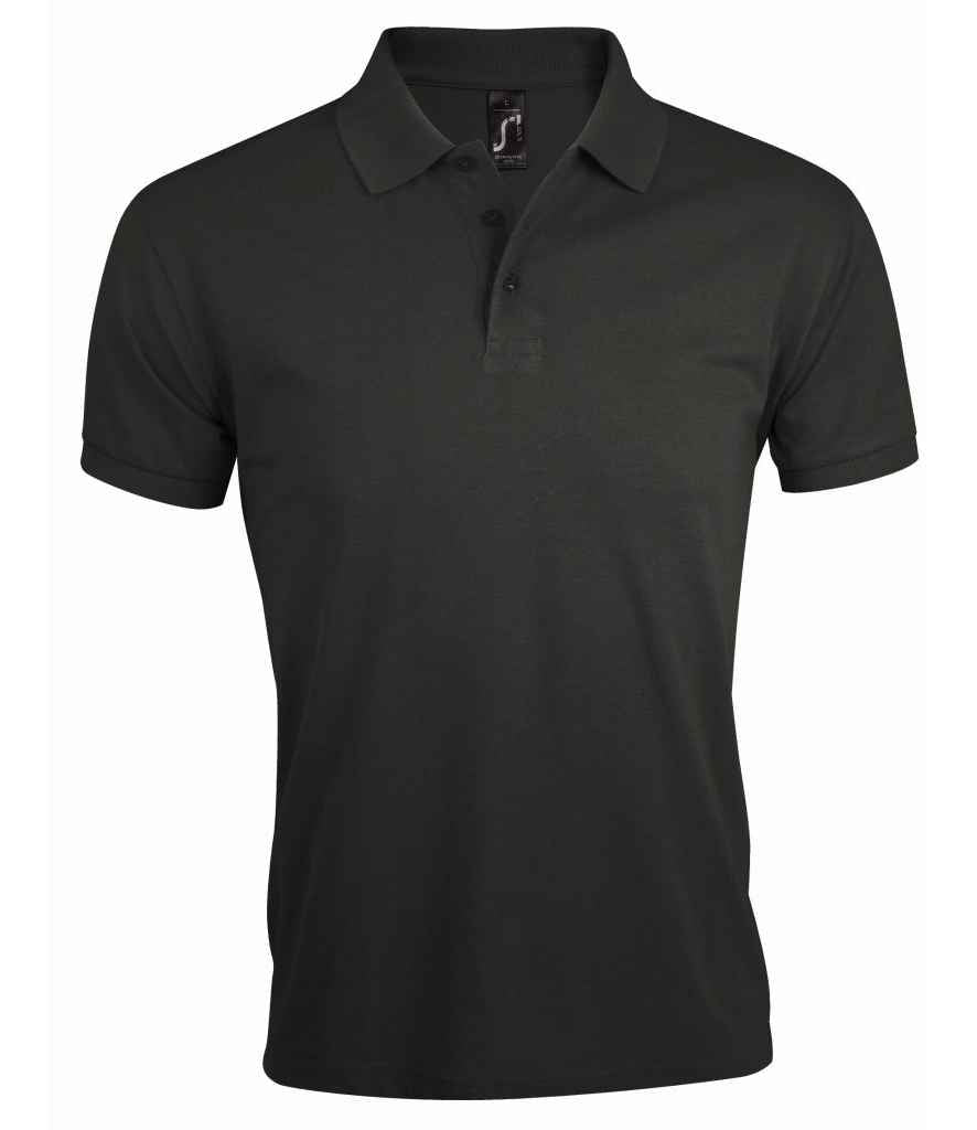 SOL'S SOL'S Prime Poly/Cotton Piqué Polo Shirt - Dark Grey (10571)