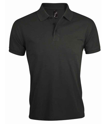 SOL'S SOL'S Prime Poly/Cotton Piqué Polo Shirt - Dark Grey (10571)