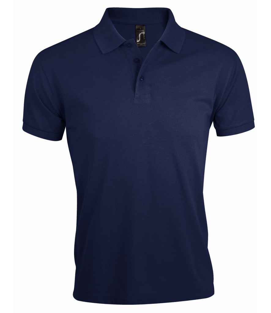 SOL'S SOL'S Prime Poly/Cotton Piqué Polo Shirt - French Navy (10571)